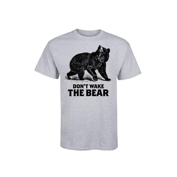 Instant Message - Don't Wake The Bear - Men's Short Sleeve Graphic T-Shirt