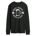 thumbnail image 1 of Instant Message - Don't Worry Beer Happy - Men's Long Sleeve T-Shirt, 1 of 6
