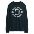 thumbnail image 1 of Instant Message - Don't Worry Beer Happy - Men's Long Sleeve T-Shirt, 1 of 6