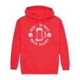 thumbnail image 1 of Instant Message - Don't Worry Beer Happy - Men's Pullover Hooded Fleece Sweatshirt, 1 of 6