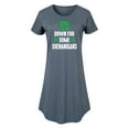 thumbnail image 1 of Instant Message - Down For Some Shenanigans - Women's Any Way Dress, 1 of 6