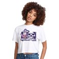 thumbnail image 1 of Instant Message - Down With My Demons - Juniors Anime Cropped Cotton Blend T-Shirt, 1 of 6