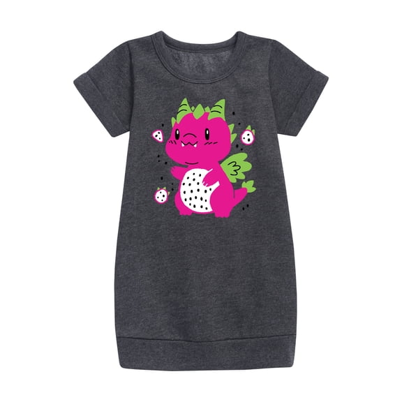 Instant Message - Dragonfruit - Toddler & Youth Girls Fleece Dress