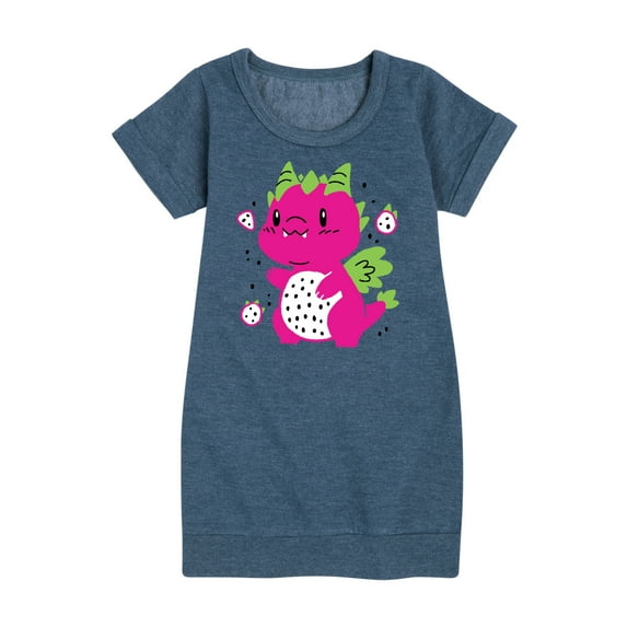 Instant Message - Dragonfruit - Toddler & Youth Girls Fleece Dress