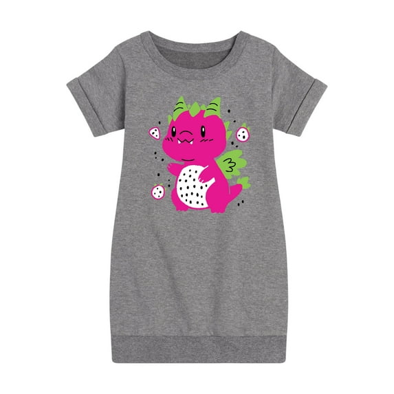 Instant Message - Dragonfruit - Toddler & Youth Girls Fleece Dress