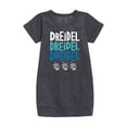 thumbnail image 1 of Instant Message - Dreidel Dreidel Dreidel - Girls Ss Fleece Dress, 1 of 1