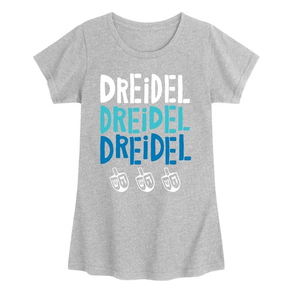 Instant Message - Dreidel Dreidel Dreidel - Youth Girls Short Sleeve T-shirt