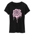 thumbnail image 1 of Instant Message - Dripping Rose Short Sleeve Graphic T-Shirt, 1 of 5