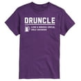 thumbnail image 1 of Instant Message - Druncle - Men's Short Sleeve Graphic T-Shirt, 1 of 5