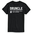 thumbnail image 1 of Instant Message - Druncle - Men's Short Sleeve Graphic T-Shirt, 1 of 6