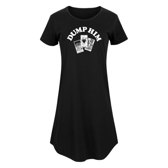 Instant Message - Dump Him Tarot - Women's Any Way Dress