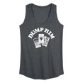 thumbnail image 1 of Instant Message - Dump Him Tarot - Women's Racerback Tank Top, 1 of 5