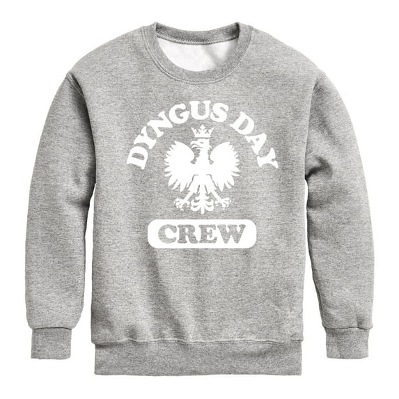 Instant Message - Dyngus Day Crew - Polish Holiday Celebration - Toddler & Youth Crewneck Fleece Sweatshirt