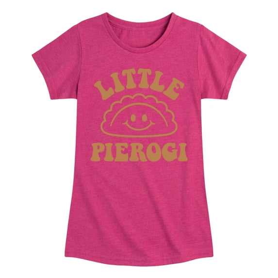Instant Message - Dyngus Day - Little Pierogi - Polish Celebration - Toddler & Youth Girls Short Sleeve Graphic T-Shirt