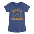 thumbnail image 1 of Instant Message - Dyngus Day - Little Pierogi - Polish Celebration - Toddler & Youth Girls Short Sleeve Graphic T-Shirt, 1 of 6