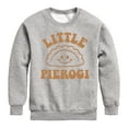 thumbnail image 1 of Instant Message - Dyngus Day - Little Pierogi - Polish Holiday Celebration - Toddler & Youth Crewneck Fleece Sweatshirt, 1 of 6