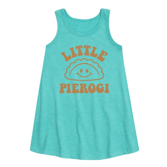 Instant Message - Dyngus Day - Little Pierogi - Polish Holiday Celebration - Toddler & Youth Girls A-line Dress