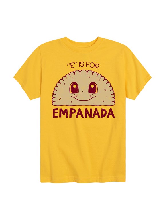 - E Is For Empanada Boys' Short Sleeve Graphic T-Shirt
