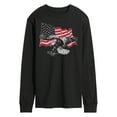 thumbnail image 1 of Instant Message - Eagle Flag   - Men's Long Sleeve T-Shirt, 1 of 6