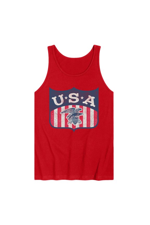 - Eagle Shield - Men's Sleeveless Graphic Tank
