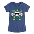 thumbnail image 1 of Instant Message - Earth Day - Cool Cats Don't Litter - Toddler & Youth Girls Short Sleeve Graphic T-Shirt, 1 of 6