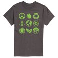 thumbnail image 1 of Instant Message - Earth Day Grid Short Sleeve Graphic T-Shirt, 1 of 5