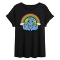 thumbnail image 1 of Instant Message - Earth Pride Oversized Graphic T-Shirt, 1 of 5