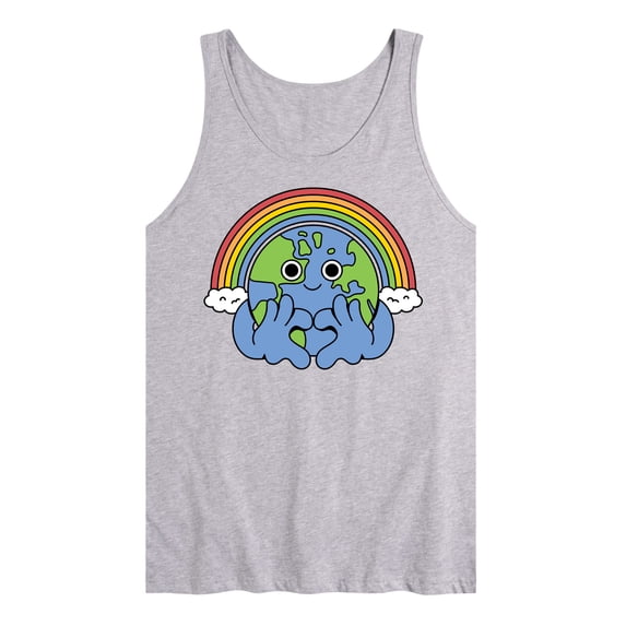 Instant Message - Earth Pride - LGBT Pride Ally - Men's Jersey Tank