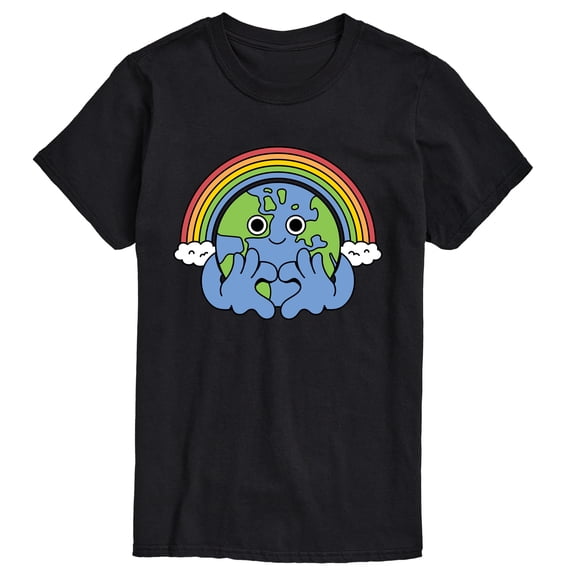 Instant Message - Earth Pride - Men's Short Sleeve Graphic T-Shirt