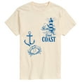 thumbnail image 1 of Instant Message - East Coast - Men's Short Sleeve Graphic T-Shirt, 1 of 5