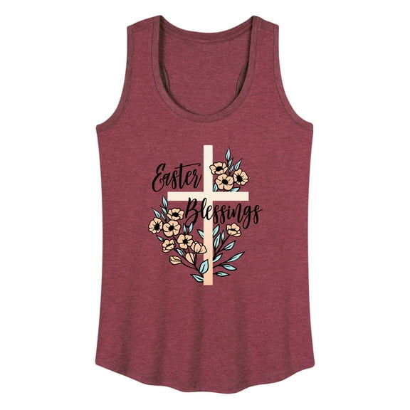 Instant Message - Easter Blessings - Women's Racerback Tank Top