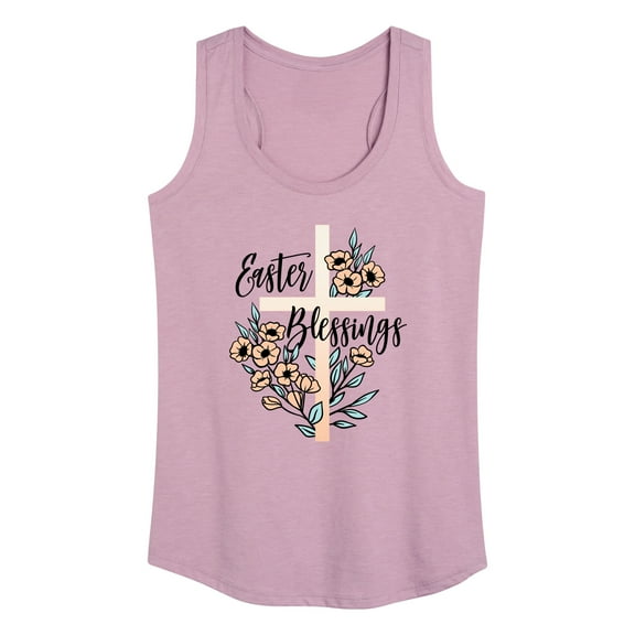Instant Message - Easter Blessings - Women's Racerback Tank Top