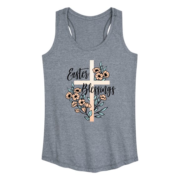 Instant Message - Easter Blessings - Women's Racerback Tank Top