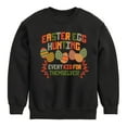thumbnail image 1 of Instant Message - Easter Egg Every Kid - Toddler & Youth Crewneck Fleece Sweatshirt, 1 of 6