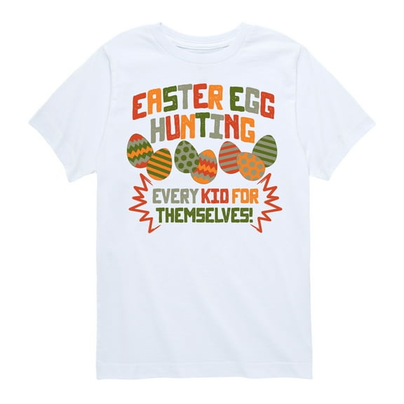 Instant Message - Easter Egg Every Kid - Toddler & Youth Short Sleeve Graphic T-Shirt