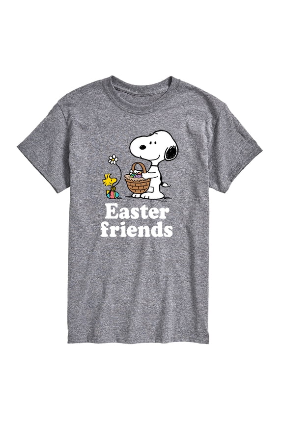Instant Message - Easter Friends-Men's Short Sleeve Graphic T-Shirt