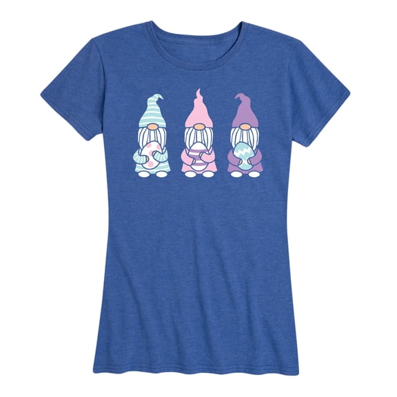 Instant Message - Easter Gnomes - Women's Short Sleeve Graphic T-shirt