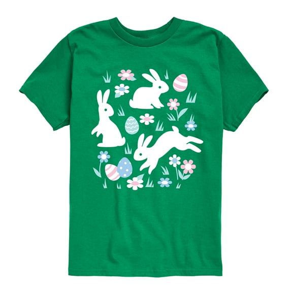 Instant Message - Easter Scene - Toddler & Youth Short Sleeve Graphic T-Shirt