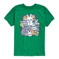 thumbnail image 1 of Instant Message - Easter Sticker Collage - Youth Boys Short Sleeve Graphic T-Shirt, 1 of 5