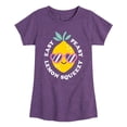 thumbnail image 1 of Instant Message - Easy Peasy Lemon Squeezy - Youth Girls Fitted Short Sleeve T-Shirt, 1 of 5