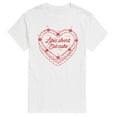 thumbnail image 1 of Instant Message - Eat Cake Heart - Men's Short Sleeve Graphic T-Shirt, 1 of 5