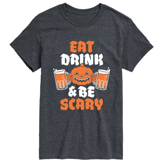 Instant Message - Eat Drink Be Scary Short Sleeve Graphic T-Shirt