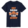 thumbnail image 1 of Instant Message - Eat Drink Be Scary Short Sleeve Graphic T-Shirt, 1 of 5