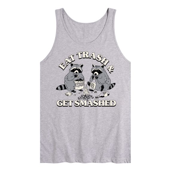 Instant Message - Eat Trash Get Smashed - Men's Jersey Tank Top