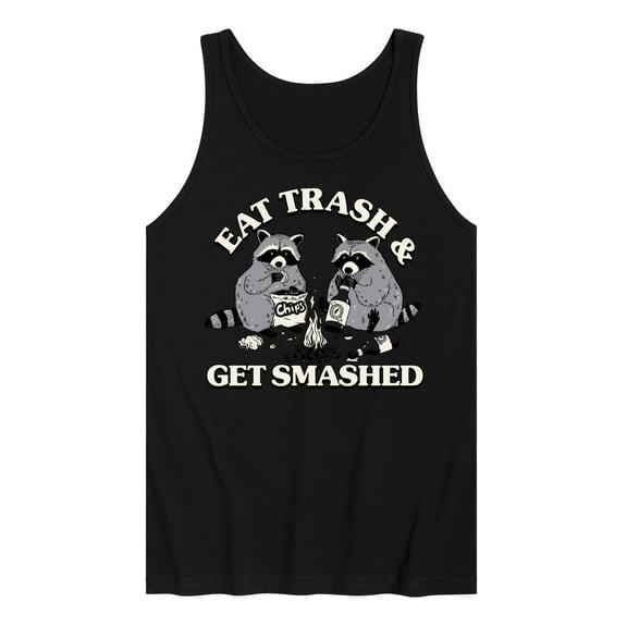 Instant Message - Eat Trash Get Smashed - Men's Jersey Tank Top