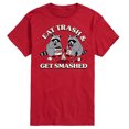 thumbnail image 1 of Instant Message - Eat Trash Get Smashed - Men's Short Sleeve Graphic T-Shirt, 1 of 6