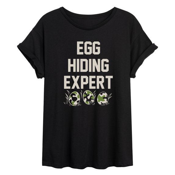 Instant Message - Egg Hiding Expert Relaxed Fit T-Shirt