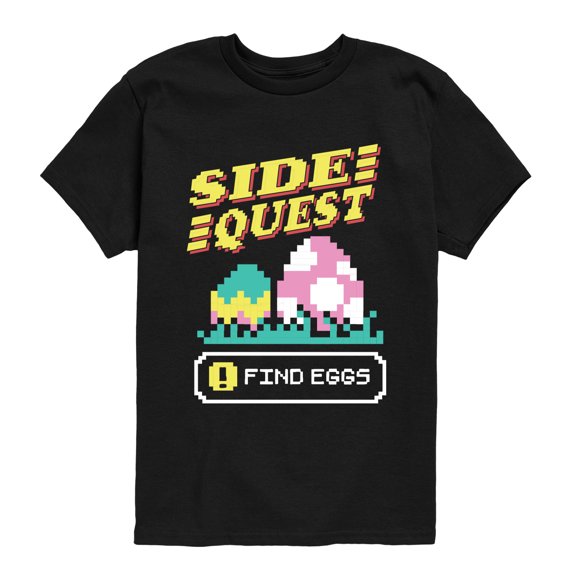 Instant Message - Egg Side Quest Short Sleeve Graphic T-Shirt