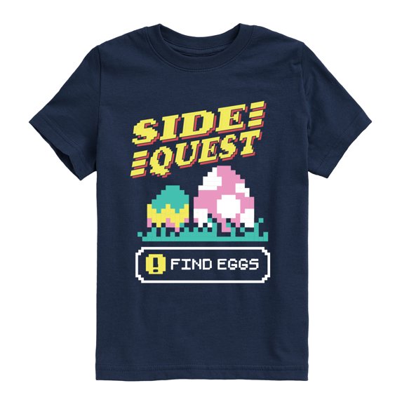 Instant Message - Egg Side Quest Short Sleeve Graphic T-Shirt