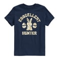 thumbnail image 1 of Instant Message - Eggcellent Hunter - Youth Boys Short Sleeve Graphic T-Shirt, 1 of 5